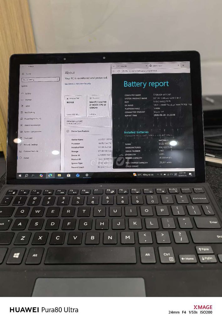 Dell 5290 i7 8650U 16GB/512GB Đen kèm phím. Mua bán Laptop tại Quận 8 Tp Hồ Chí Minh được đăng bởi Đam Mê Công Nghệ hình 1