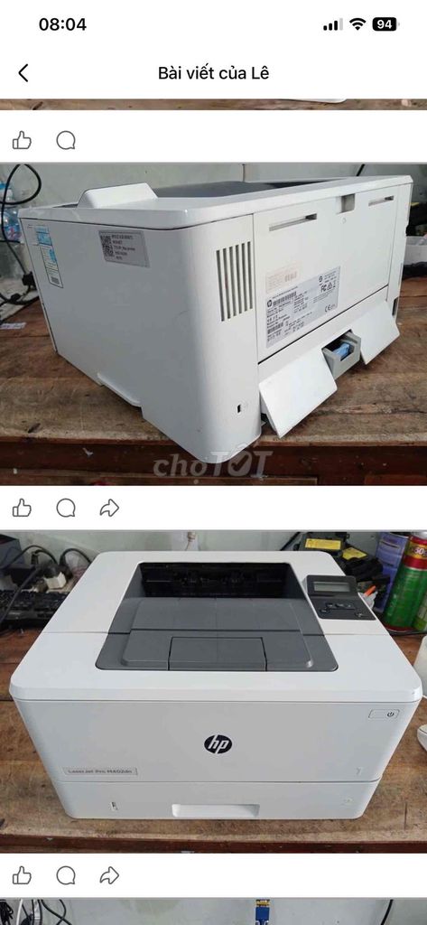 Máy in HP LaserJet Pro M402dn. Mua bán Đồ dùng văn phòng tại Thành phố Cà Mau Cà Mau được đăng bởi Máy Văn Phòng Lê Kim Cà Mau hình 1