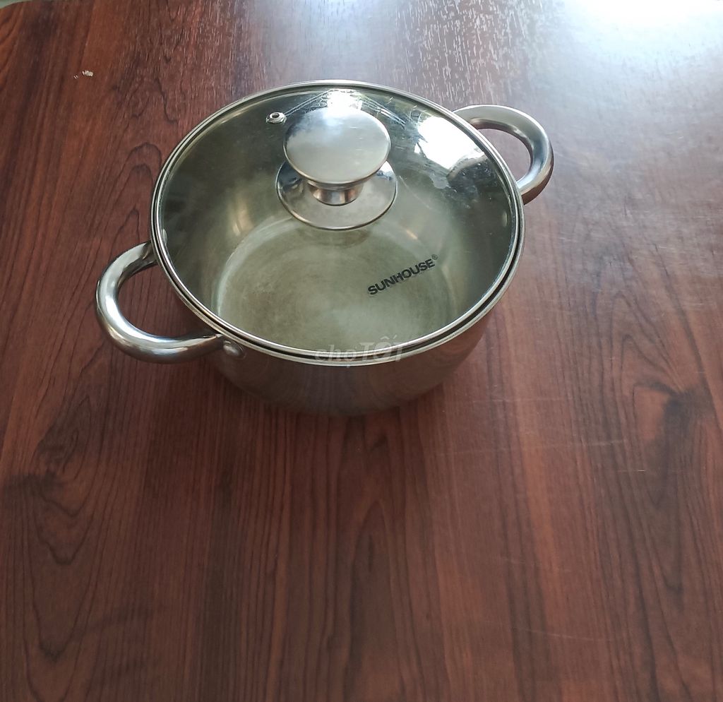 Nồi Sunhouse Inox 20cm Mọi bếp. Mua bán Dụng cụ nhà bếp tại Quận 7 Tp Hồ Chí Minh được đăng bởi Tran Do  hình 1