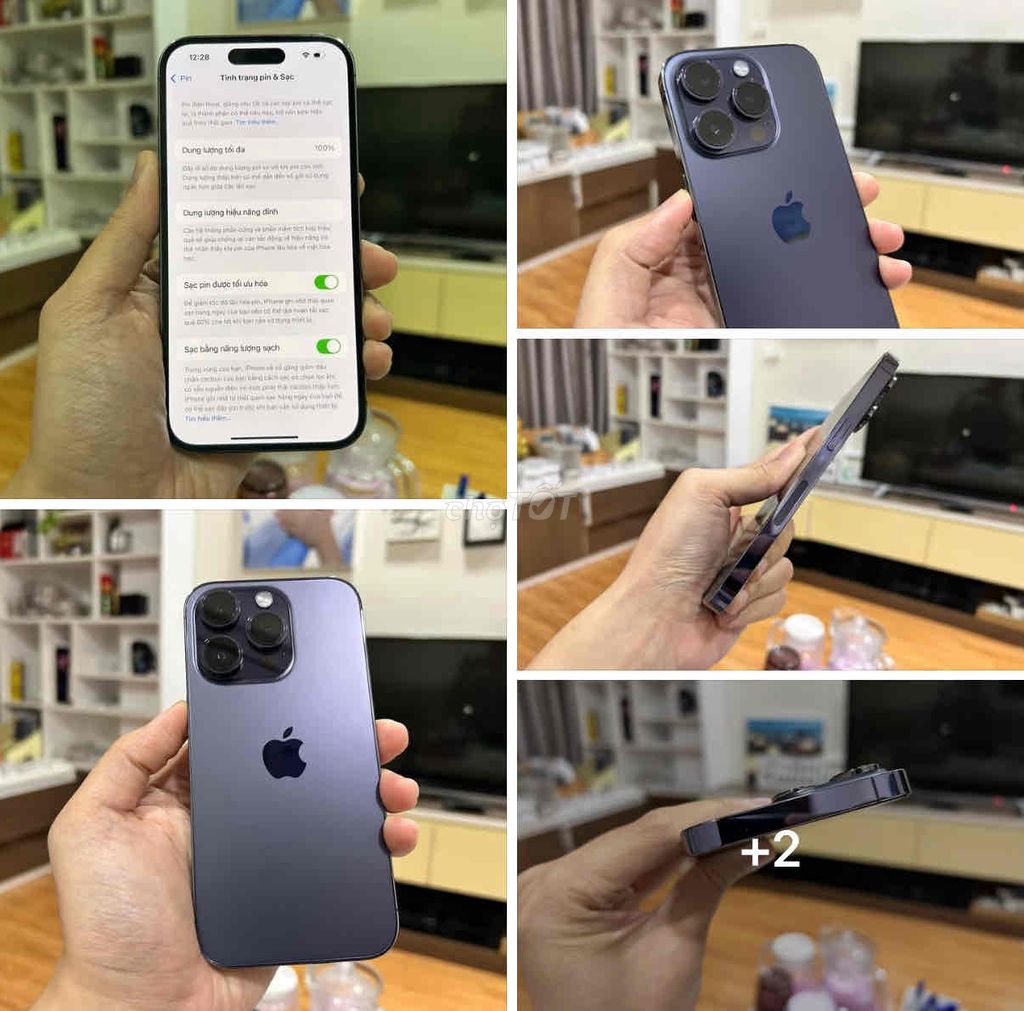 iPhone 14 Pro 256GB Tím  FULLBOX NEW APPLE 2025. Mua bán Điện thoại tại Quận Thanh Xuân Hà Nội được đăng bởi Nguyễn Huy Dũng hình 1