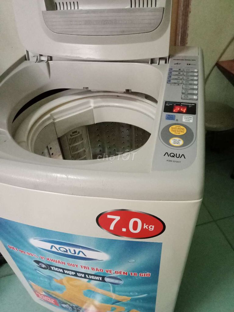 Bán máy giặt AQUA đời mới chạy êm bao lắp đặt