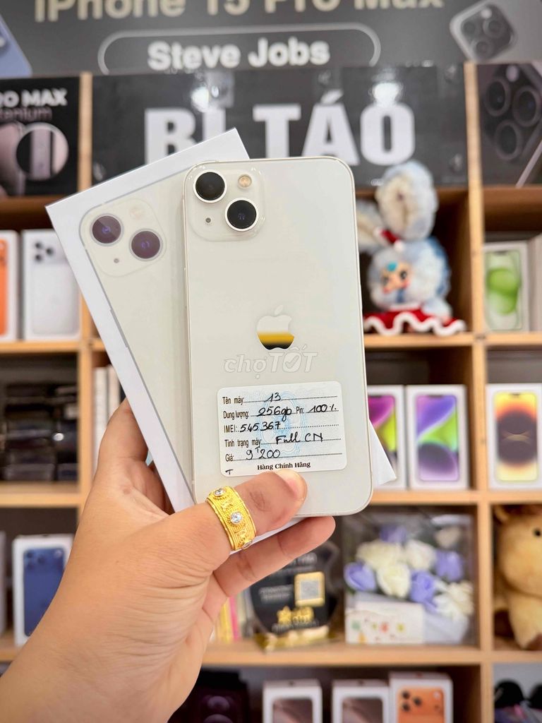 iPhone 13 256GB Trắng. Mua bán Điện thoại tại Thành phố Long Xuyên An Giang được đăng bởi Bi Táo Store hình 1