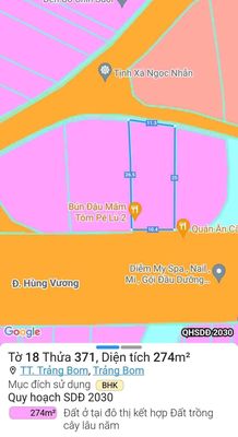 BÁN GẤP LÔ ĐẤT HÙNG VƯƠNG 10x25 KINH DOANH CỰC ĐỈNH TẠI TRẢNG BOM. Mua bán đất tại Huyện Trảng Bom Đồng Nai được đăng bởi Tuấn BĐS Trảng Bom