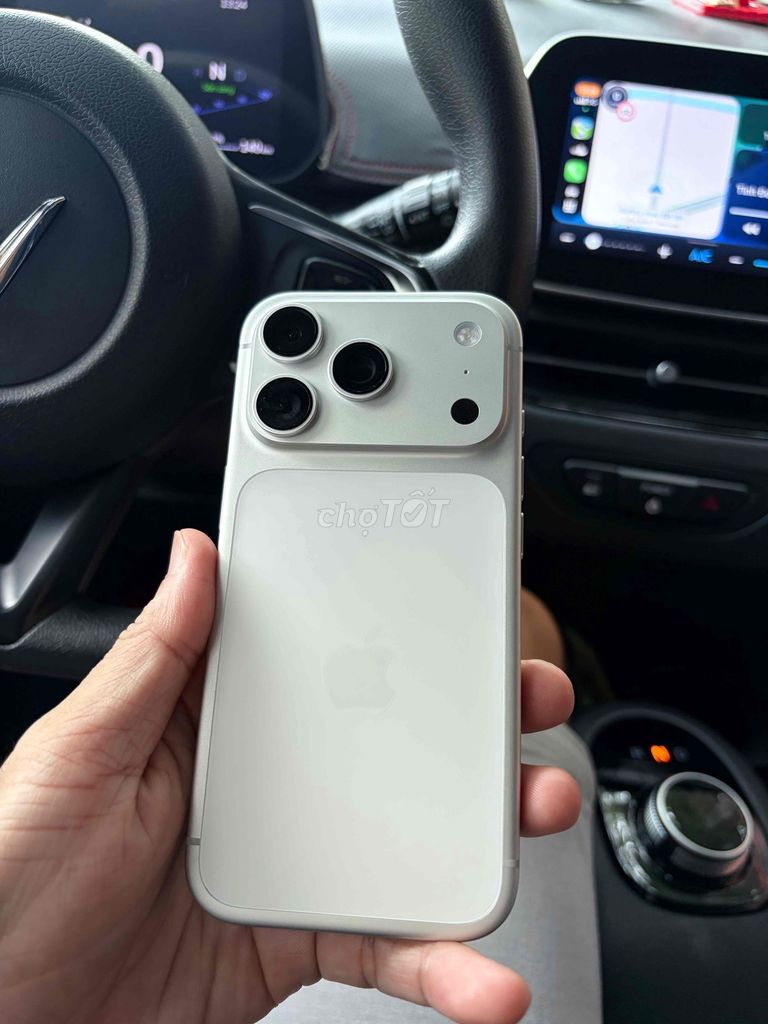 Iphone 17Pro QT 256G Trắng 99,9%. Mua bán Điện thoại tại Thành phố Vĩnh Long Vĩnh Long được đăng bởi Nguyễn Phúc Hậu hình 1