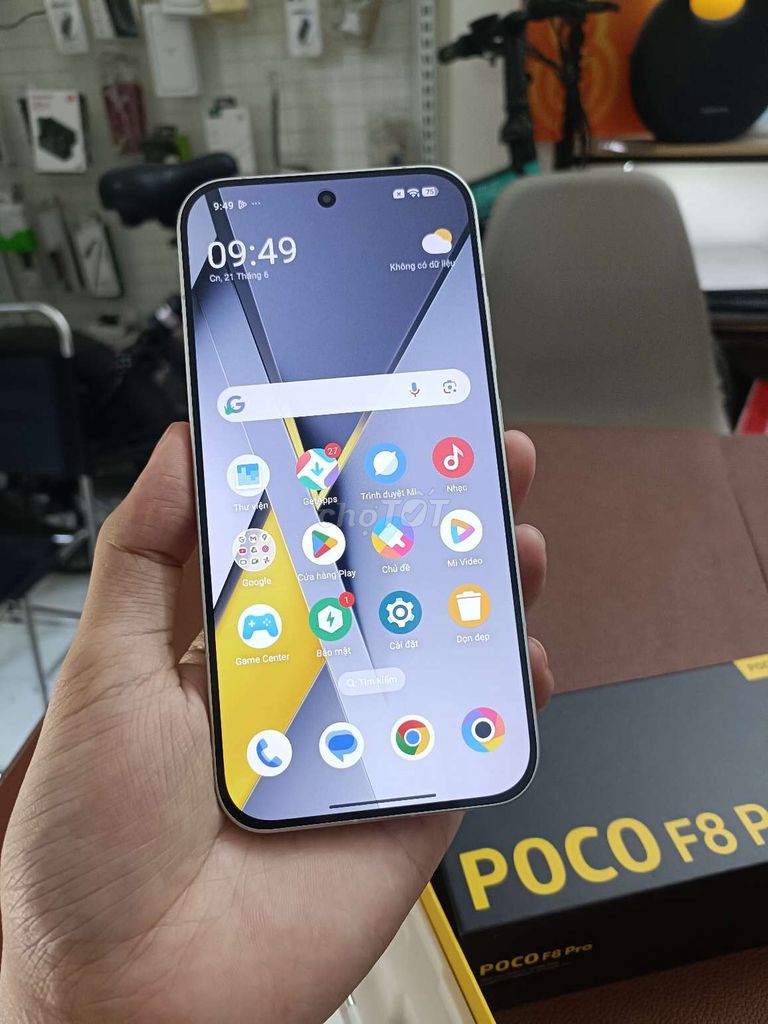 Poco F8 Pro 12GB/512GB keng fullboxx BH dài. Mua bán Điện thoại tại Quận Thanh Khê Đà Nẵng được đăng bởi TT PHONE hình 1