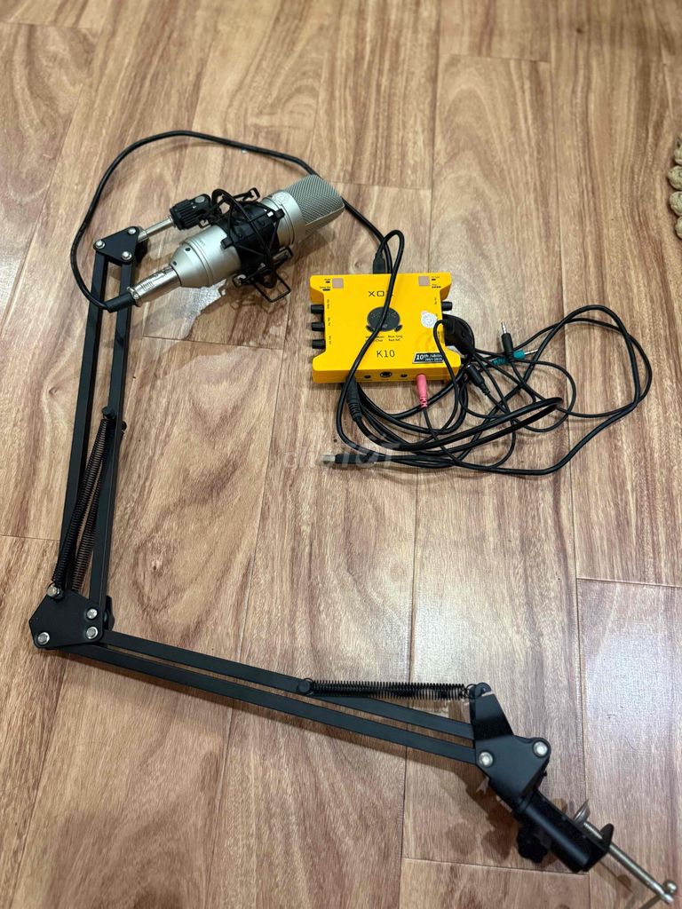 Bộ micro thu âm K10. Mua bán Tivi, Âm thanh tại Quận Bắc Từ Liêm Hà Nội được đăng bởi Mr vinh hình 1