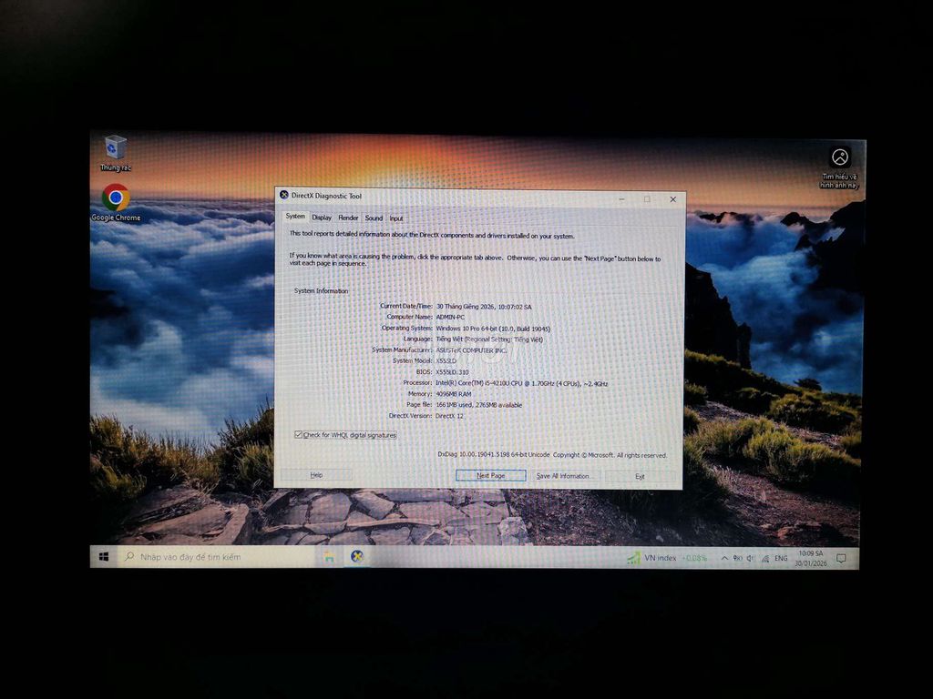 LAPTOP ASUS CORE I5. Mua bán Laptop tại Quận Hai Bà Trưng Hà Nội được đăng bởi Hai Tong hình 1