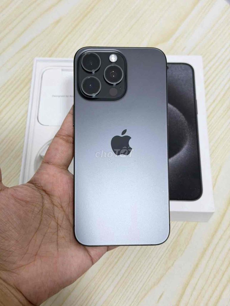 iPhone 15 Pro Max 256G Đen FULLBOX 99% APPLE 2025. Mua bán Điện thoại tại Quận 10 Tp Hồ Chí Minh được đăng bởi iStockHCM hình 1