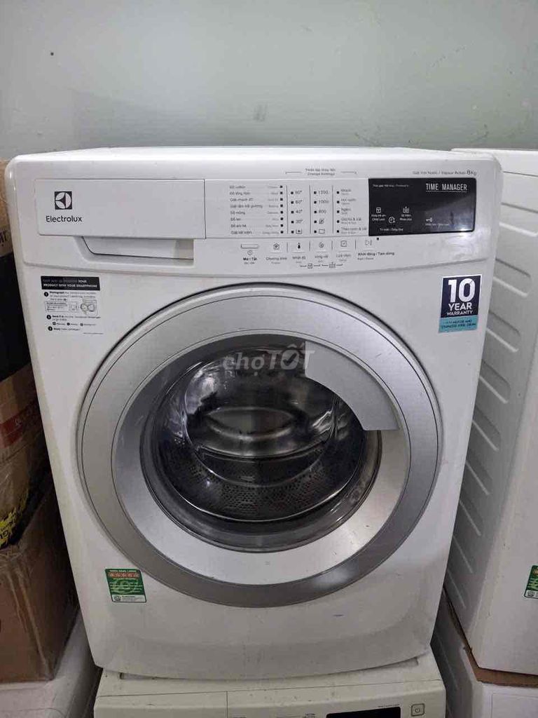 Máy giặt Electrolux 8kg cửa trước Trắng cũ. Mua bán Máy giặt tại Quận 7 Tp Hồ Chí Minh được đăng bởi shop đồ cũ hình 1