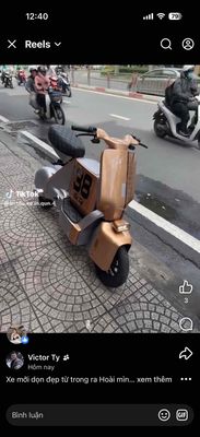 Xe máy điện màu Vàng đồng Đã sử dụng. Mua bán Xe điện tại Quận 4 Tp Hồ Chí Minh được đăng bởi ty nhoc 38