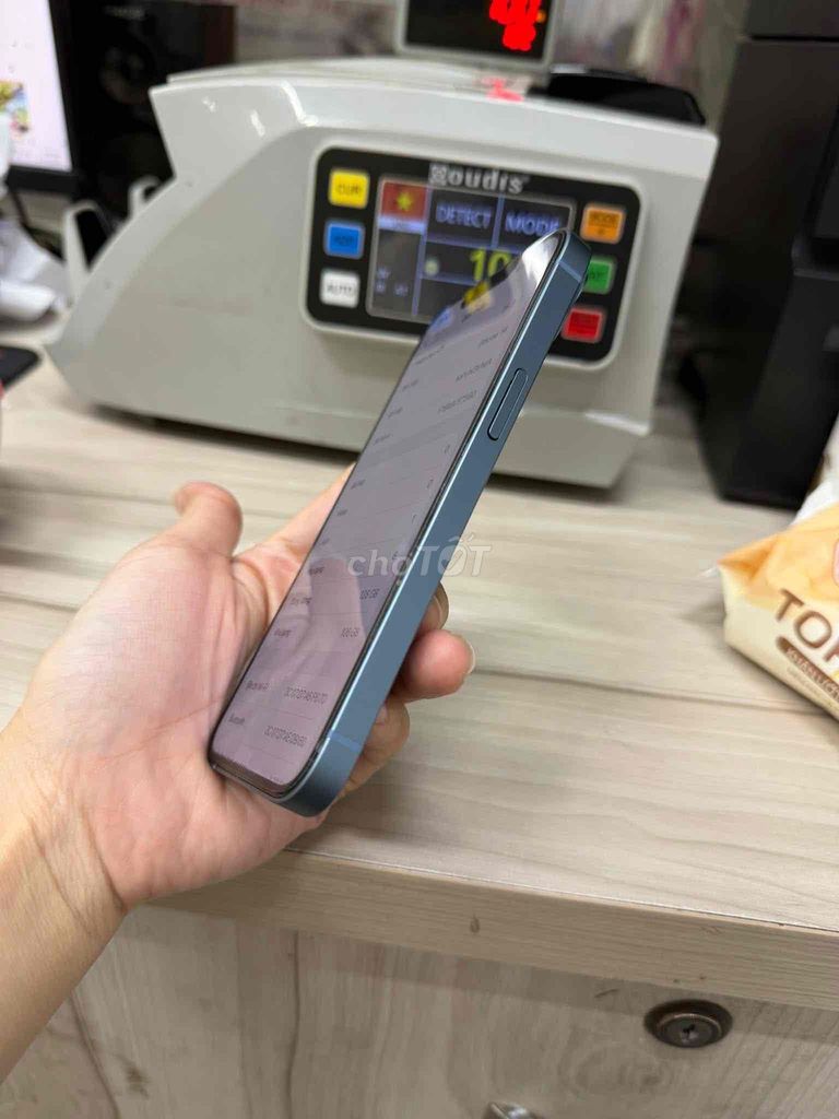Apple iPhone 14 Plus 128GB Xanh có gl xsm zin. Mua bán Điện thoại tại Huyện Cần Giuộc Long An được đăng bởi nhove hình 1