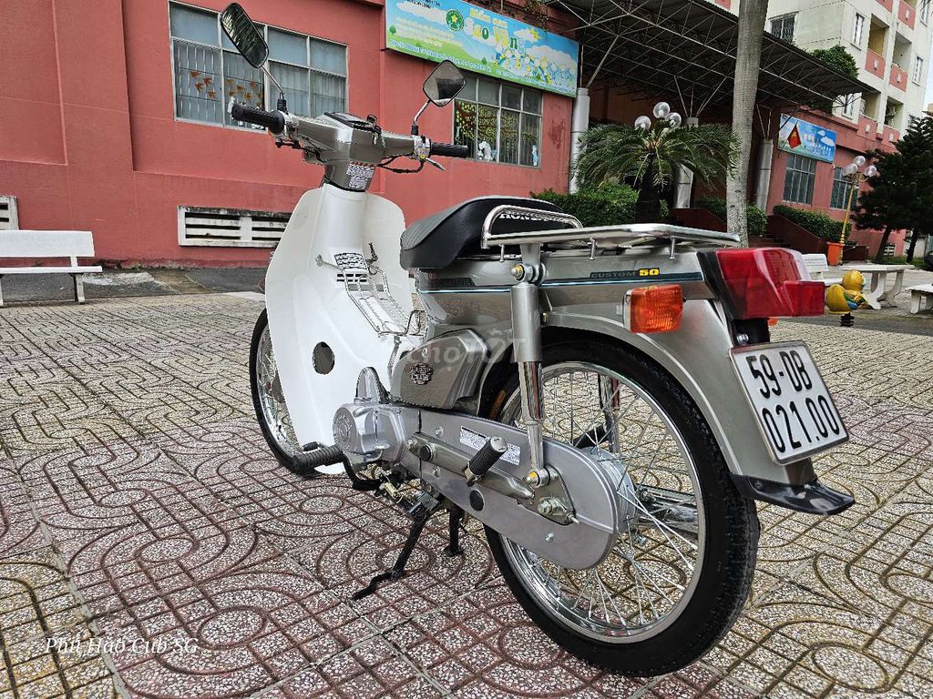 Honda Super Cub 50cc Custom Có Đề Nhật Tuyệt Đẹp. Mua bán Xe máy tại Quận Bình Tân Tp Hồ Chí Minh được đăng bởi Phú Hào Cub SG Thịnh Vượng hình 7