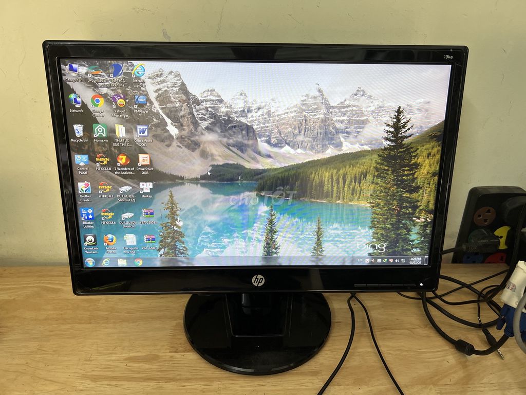 Màn hình máy tính HP 19 inch HD sáng-nét. Mua bán Phụ kiện (Màn hình, Chuột...) tại Quận Tây Hồ Hà Nội được đăng bởi MayTinhGiaReHaNoi hình 1