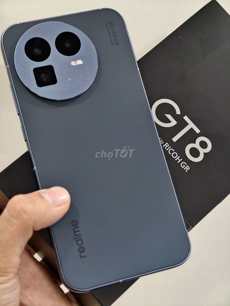 Realme GT8 Ram 12-256gb màu Xanh Fullbox đẹp 99%. Mua bán Điện thoại tại Quận Đống Đa Hà Nội được đăng bởi Hn Store hình 1