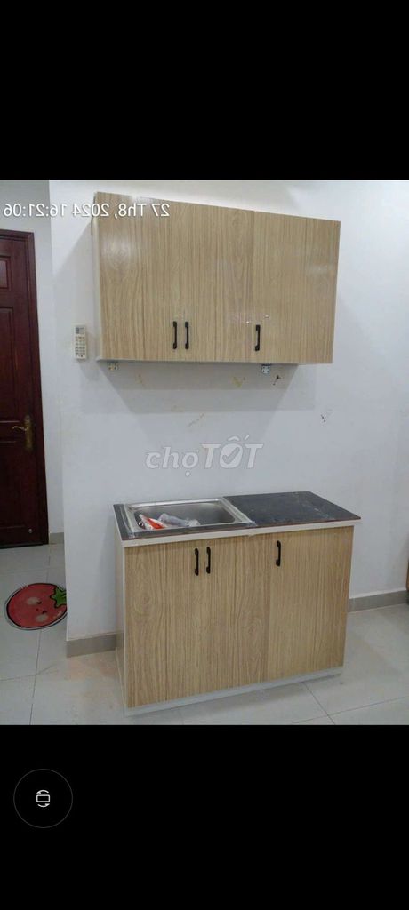 BỘ TỦ BẾP NHỰA TRÊN+DƯỚI CÓ BỒN ĐƠN MẶT GẠCH MEN . Mua bán Tủ, kệ gia đình tại Quận 3 Tp Hồ Chí Minh được đăng bởi Tủ nhựa đài loan hoàng quân hình 1