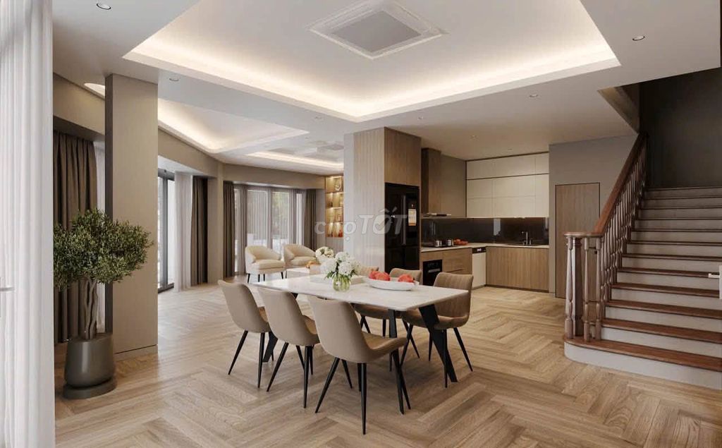 Новая полностью меблированная вилла в аренду - Vinhomes Ocean Park
