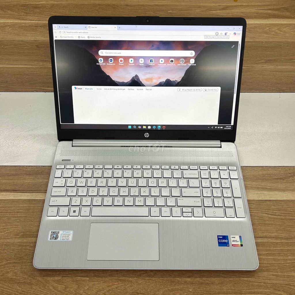 HP 15S Core i7-1255U 8GB 512GB 15.6 FHD. Mua bán Laptop tại Quận Bình Tân Tp Hồ Chí Minh được đăng bởi Laptop Gaming Store  hình 1