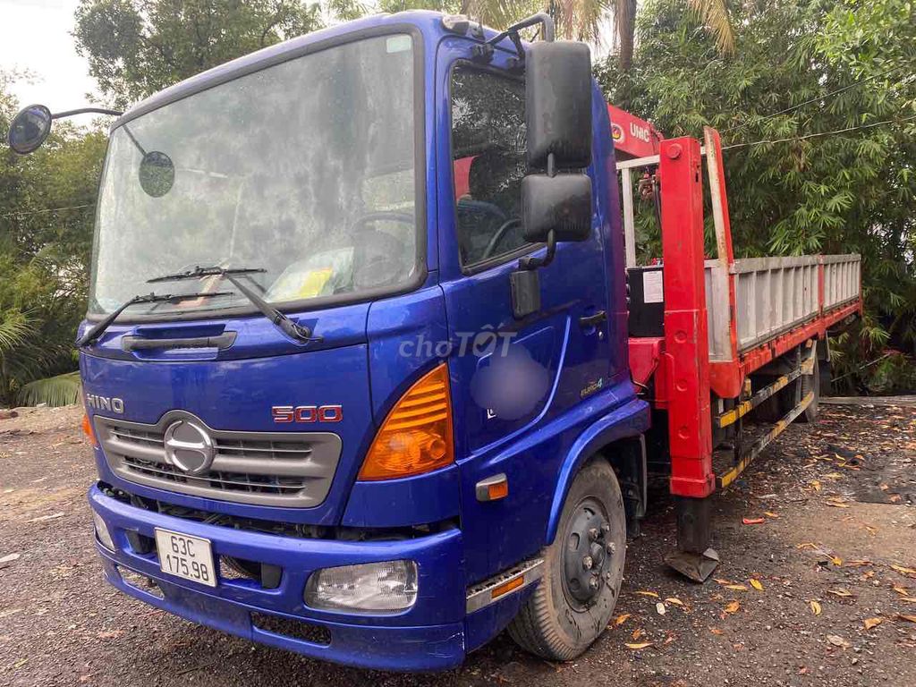 xe cẩu hino fc . thùng 6.1 m. sx 2022. Mua bán Xe tải, xe ben tại Thành phố Thuận An Bình Dương được đăng bởi PHƯƠNG XE TẢI hình 1