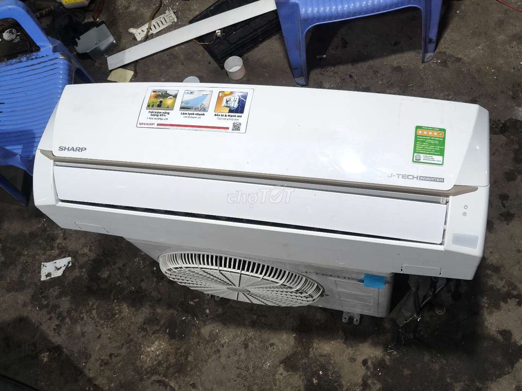 Máy lạnh Sharp J-Tech Inverter 1 HP Trắng . Mua bán Máy lạnh, điều hoà tại Thành phố Sóc Trăng Sóc Trăng được đăng bởi Trung Nghĩa hình 1