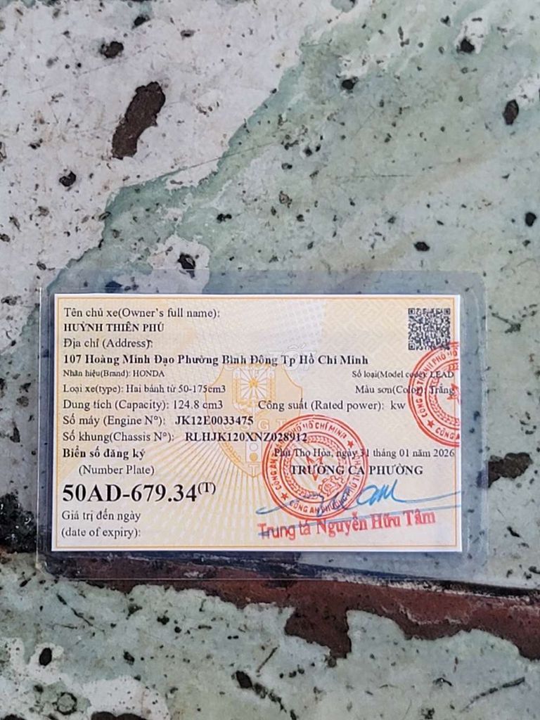 Honda Lead 4 val 2022 Trắng 33.000 km