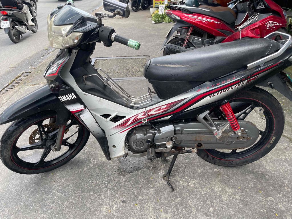 Yamaha Sirius RC Đen trắng đỏ. Mua bán Xe máy tại Thành phố Dĩ An Bình Dương được đăng bởi kha nguyen  hình 3