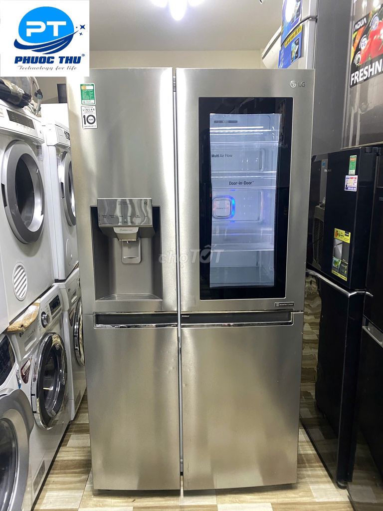 LG InstaView Door-in-Door GR-X247JS 🍋🍋VIP TRẢ GÓP. Mua bán Tủ lạnh tại Thành phố Thủ Đức Tp Hồ Chí Minh được đăng bởi PHƯỚC THƯ Kho Điện Máy hình 1