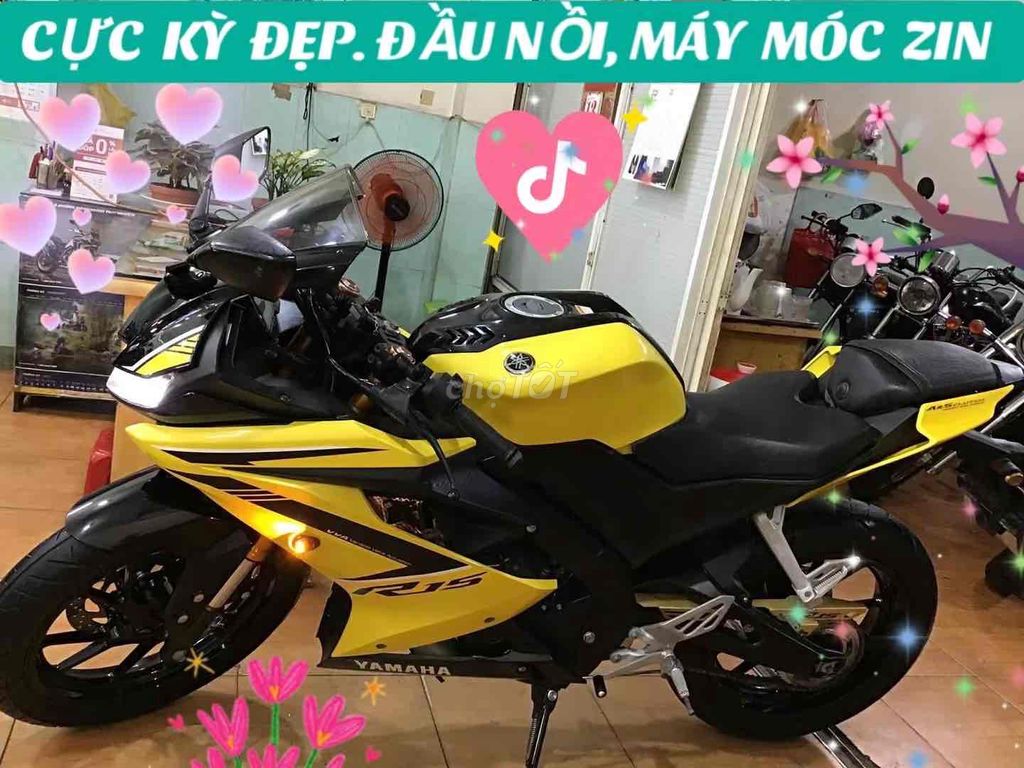 YAMAHA R15 V3 150.SX 2019.ODO 9K .ĐẦU NỒI,MÁY ZIN. Mua bán Xe máy tại Quận Phú Nhuận Tp Hồ Chí Minh được đăng bởi MOTO LUU THANH HAI  77A hình 2