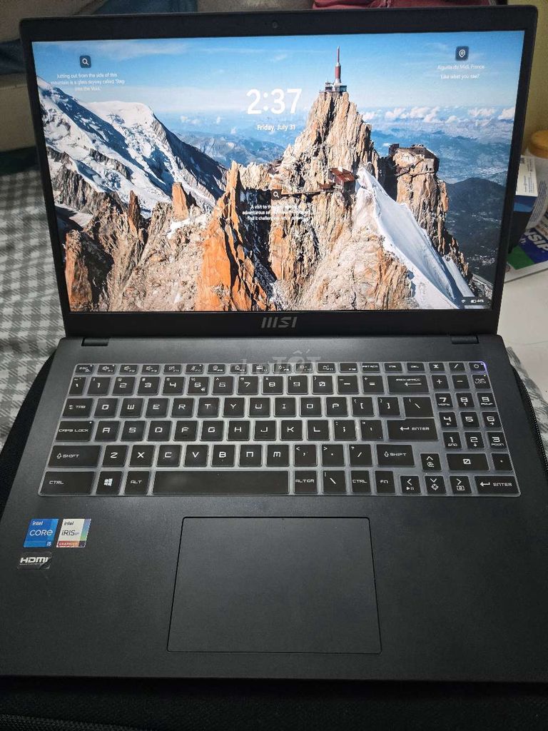 MSI Modern 15 B12MC i5-1235U 15.6 inch 16GB/512GB. Mua bán Laptop tại Quận 4 Tp Hồ Chí Minh được đăng bởi Shin hình 1