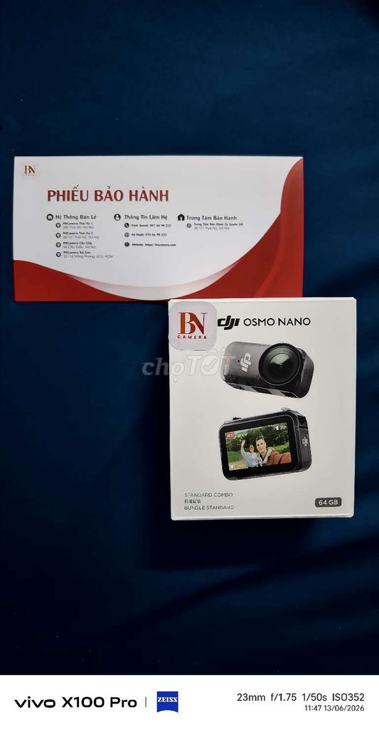 Máy quay hành động DJI Osmo Nano 64GB. Mua bán Máy ảnh, Máy quay tại Thành phố Dĩ An Bình Dương được đăng bởi Khánh Nguyễn hình 1