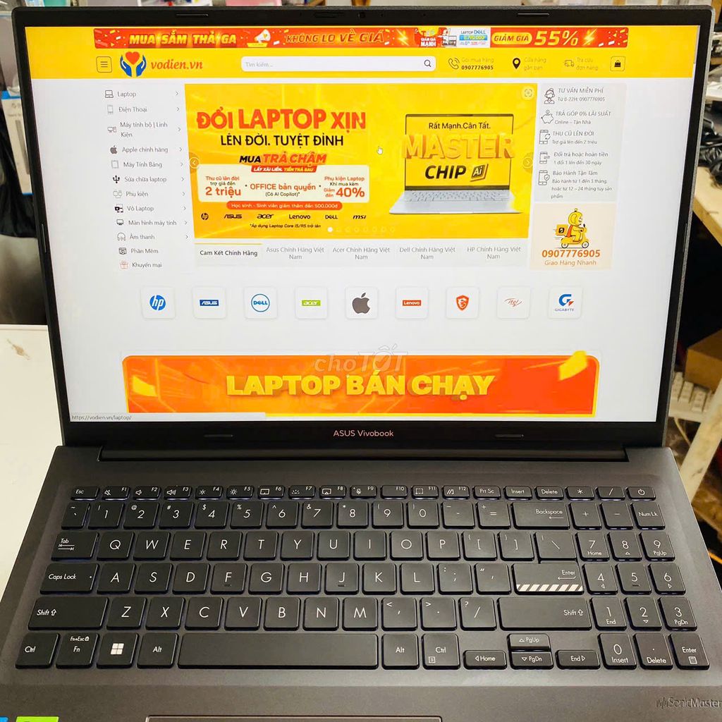 Asus Gaming K3605ZC i5-12500H 16/512 RTX3050 Win11. Mua bán Laptop tại Quận Ninh Kiều Cần Thơ được đăng bởi Võ Diện hình 1