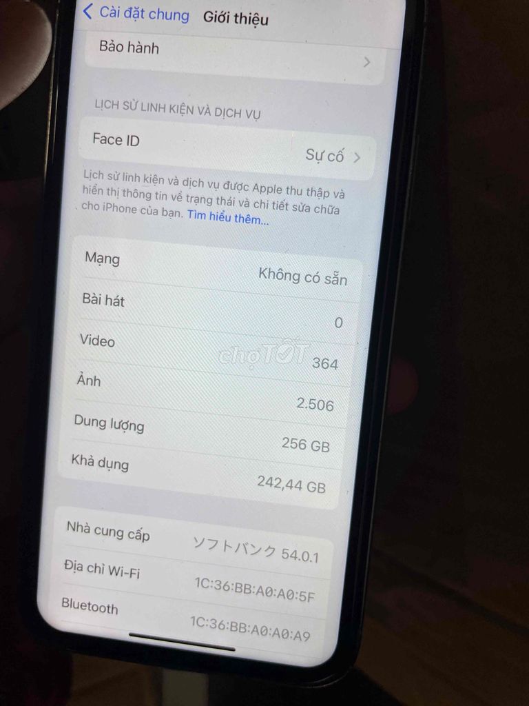 iPhone X 256GB độ 13 main lock. Mua bán Điện thoại tại Quận Bắc Từ Liêm Hà Nội được đăng bởi Nguyễn Đức Thọ  hình 1