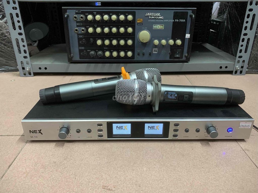 Micro NEX M-10 Xám Thu sóng tốt. Mua bán Tivi, Âm thanh tại undefined undefined được đăng bởi Điện Tử Huy Tùng hình 1