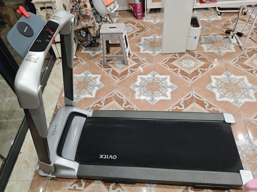 Máy chạy bộ OVICX Q2S Xám Gấp gọn