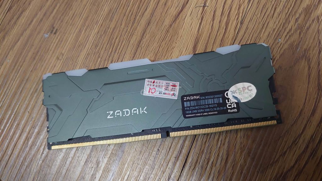 DDR4 Apacer Zadak OC 16GB 3200MHz BH hãng 10/2026. Mua bán Linh kiện (RAM, Card...) tại Quận 10 Tp Hồ Chí Minh được đăng bởi Hoàng Trần hình 1