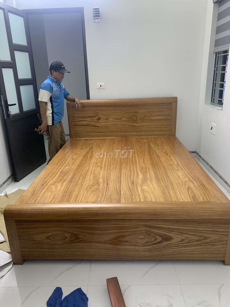 Giường ngủ gỗ kèm phản dày. Mua bán Giường, chăn ga gối nệm tại Quận Kiến An Hải Phòng được đăng bởi Thu Trang Trần hình 1