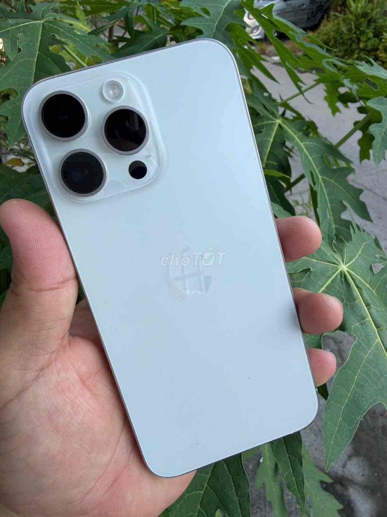 Apple iPhone 15 Pro Max 512GB Trắng Mỹ 99%. Mua bán Điện thoại tại Quận Ninh Kiều Cần Thơ được đăng bởi Khải mobile hình 1