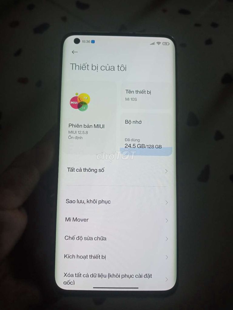 Xiaomi Mi 10s 5G ram 8/128gb có NFC. Mua bán Điện thoại tại Thành phố Biên Hòa Đồng Nai được đăng bởi Nguyen hình 1