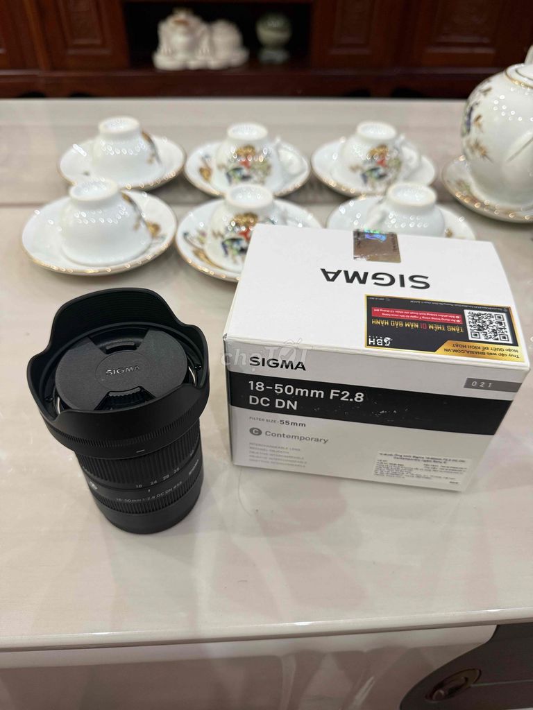 Ống kính Sigma 18-50mm F2.8 DC DN Đen. Mua bán Máy ảnh, Máy quay tại Thành phố Hải Dương Hải Dương được đăng bởi Minh Anh hình 1