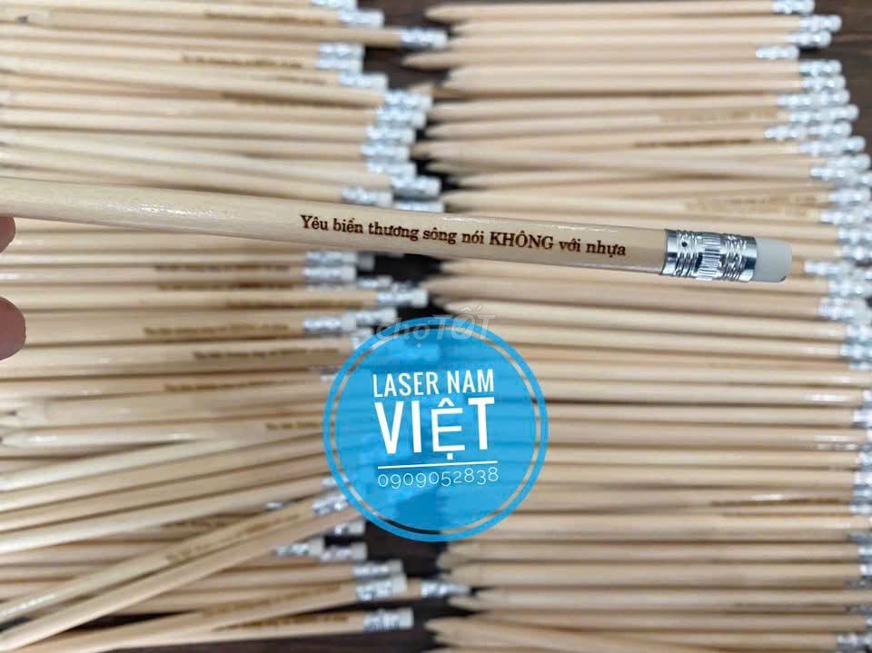 BÚT CHÌ KHẮC LOGO THEO YÊU CẦU. Mua bán Đồ dùng văn phòng tại Quận Tân Bình Tp Hồ Chí Minh được đăng bởi Lasernamviet Kinhdoanh hình 1
