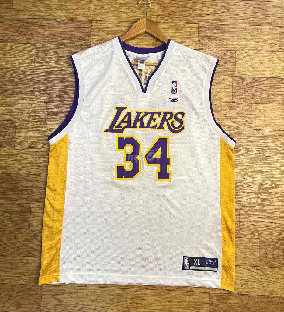 Áo bóng rổ nam Reebok Lakers Jersey XL. Mua bán Quần áo tại Huyện Ea H'leo Đắk Lắk được đăng bởi Vi Linh hình 1