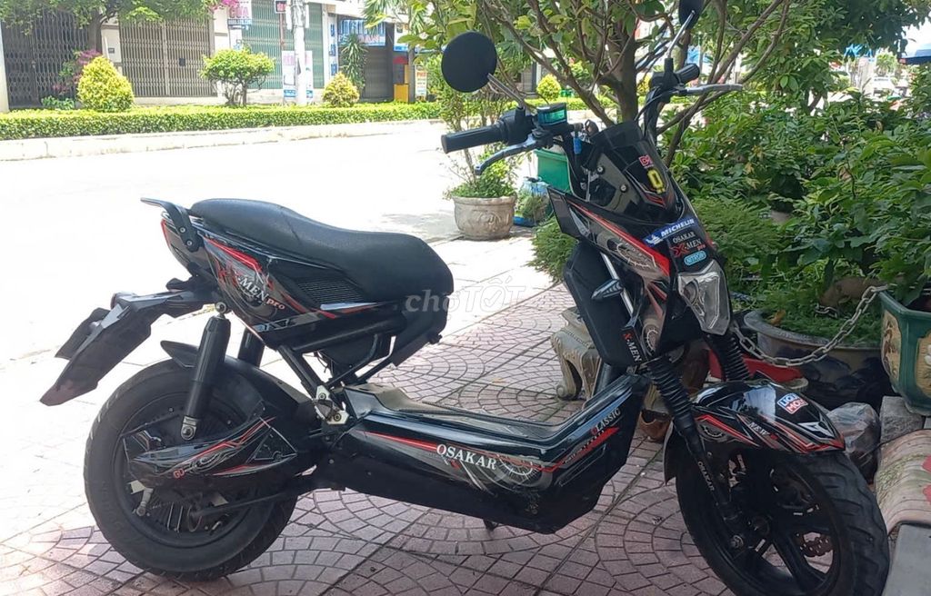 Xmen Osaka pro mới s.xuất 2022, màu đen, thể thao. Mua bán Xe điện tại Huyện Tuy Phước Bình Định được đăng bởi Thúy hình 1