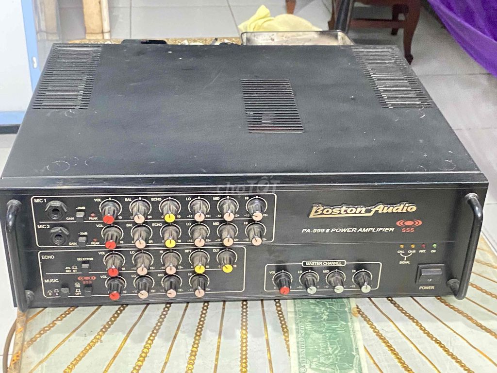 Amply Boston Audio PA-999II Đen nguyên zin đẹp. Mua bán Tivi, Âm thanh tại Thành phố Thủ Đức Tp Hồ Chí Minh được đăng bởi ly hung hình 1