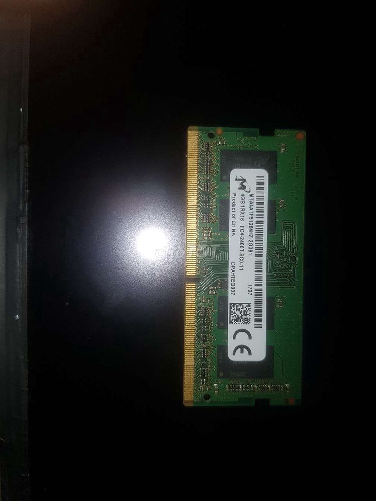 RAM laptop DDR4 4GB 2400T. Mua bán Linh kiện (RAM, Card...) tại Thành phố Điện Biên Phủ Điện Biên được đăng bởi Trần Thu Hiền Trần Thu Hiền hình 1
