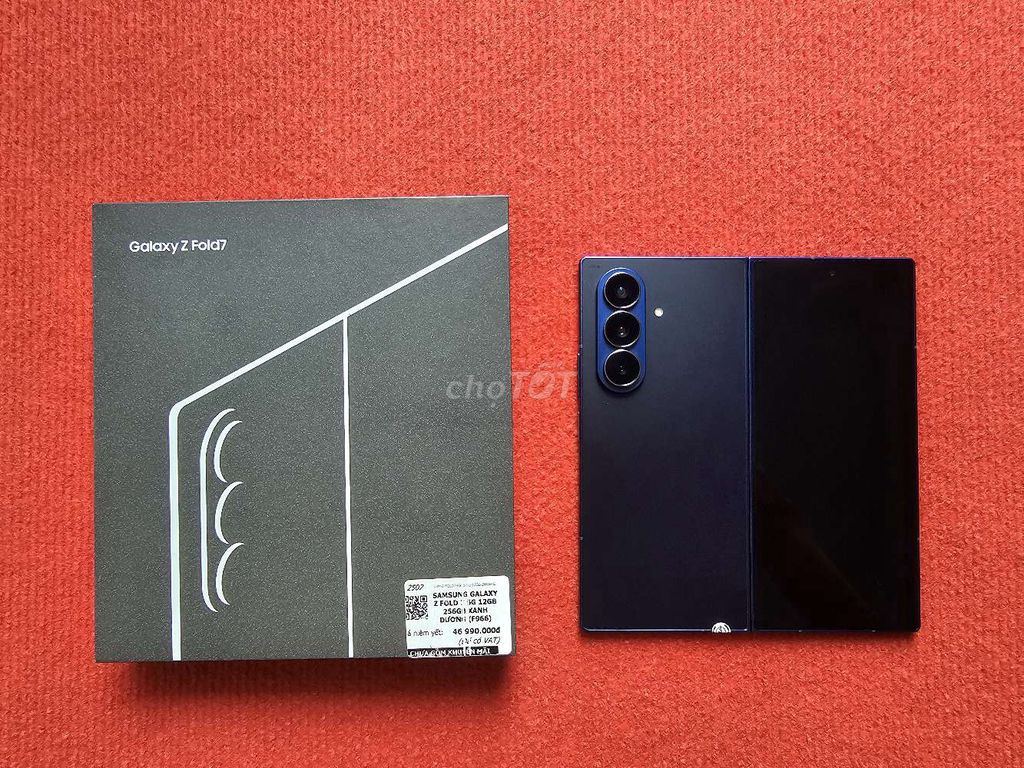 Samsung Galaxy Z Fold7 256GB Xanh dương 2 SIM. Mua bán Điện thoại tại Quận Tân Bình Tp Hồ Chí Minh được đăng bởi Sư Thầy hình 1
