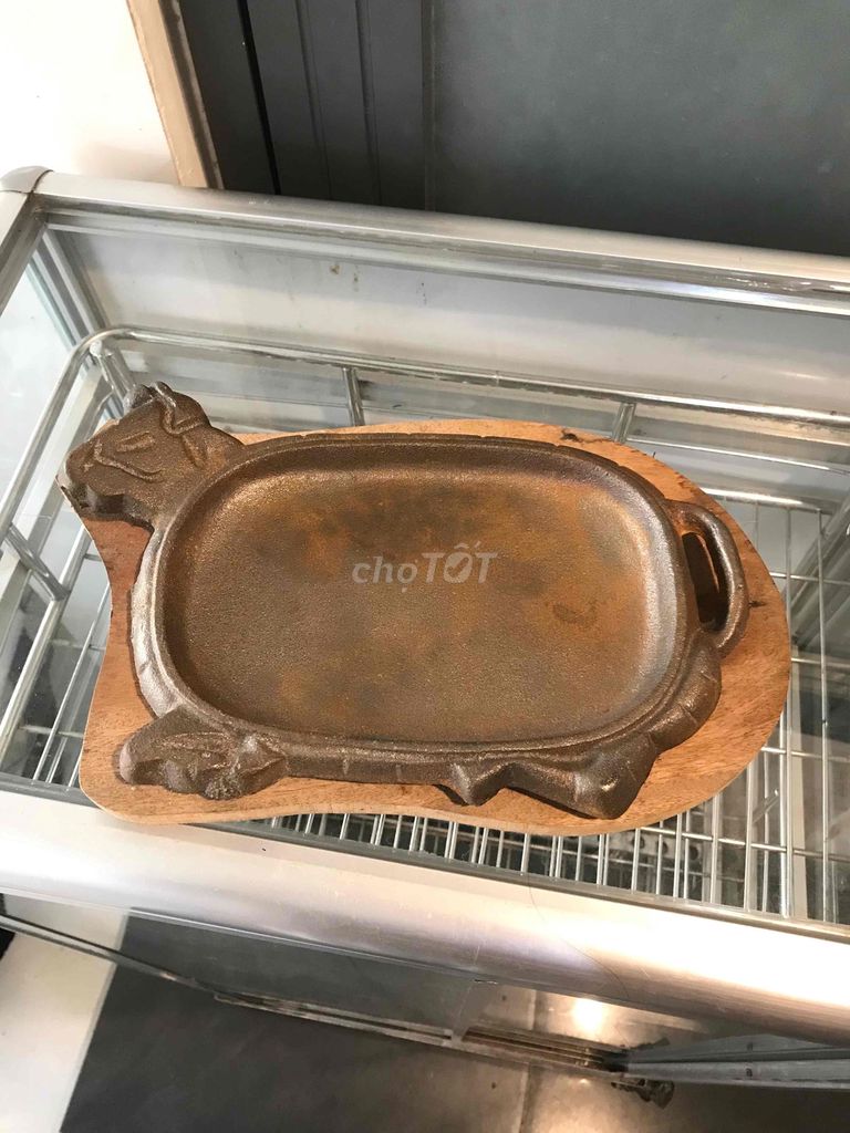 Chảo gang làm bò lúc lắc mới. Mua bán Dụng cụ nhà bếp tại Quận Bình Thạnh Tp Hồ Chí Minh được đăng bởi Nguyen Tung hình 1