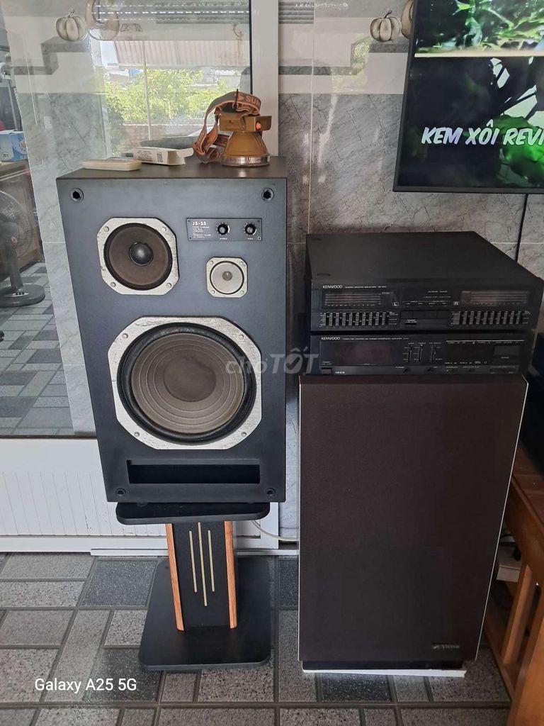 Bộ dàn âm thanh amly Kenwood + loaVictor JS-55. Mua bán Tivi, Âm thanh tại Huyện Quỳnh Phụ Thái Bình được đăng bởi Đặng Văn Khanh hình 1