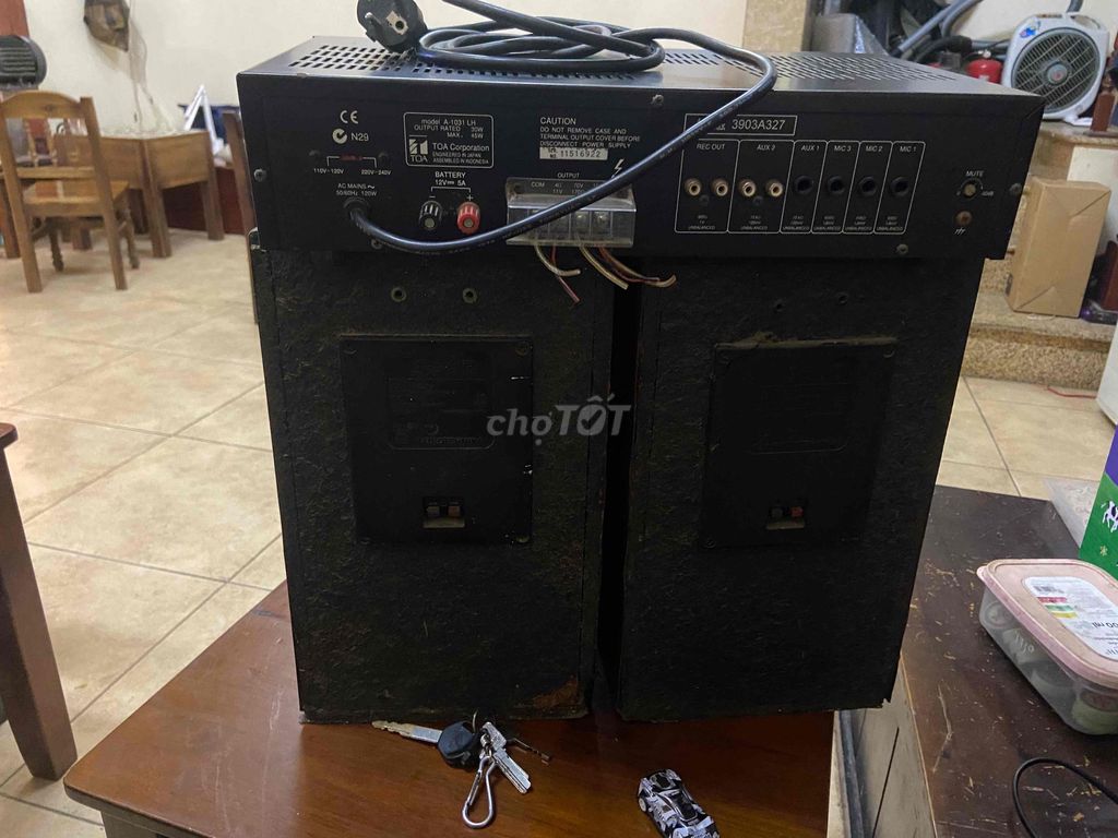 Amply TOA A-1031 Đen. Mua bán Tivi, Âm thanh tại Quận Hà Đông Hà Nội được đăng bởi Thanh Lý Thành Phát hình 1