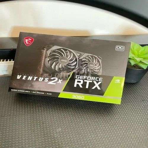 Card MSI GeForce RTX 3060 VENTUS 2X 12G OC mới 100