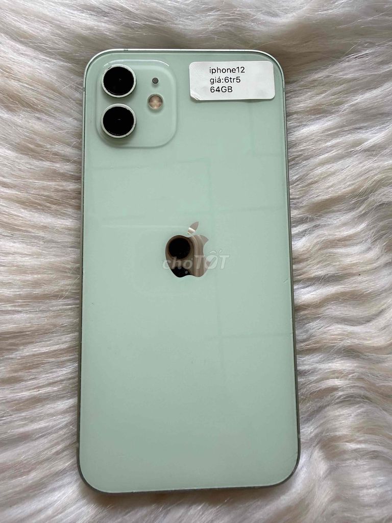 Apple iPhone 12 64GB Xanh mint. Mua bán Điện thoại tại Huyện Nhơn Trạch Đồng Nai được đăng bởi Lê cường mobile hình 1
