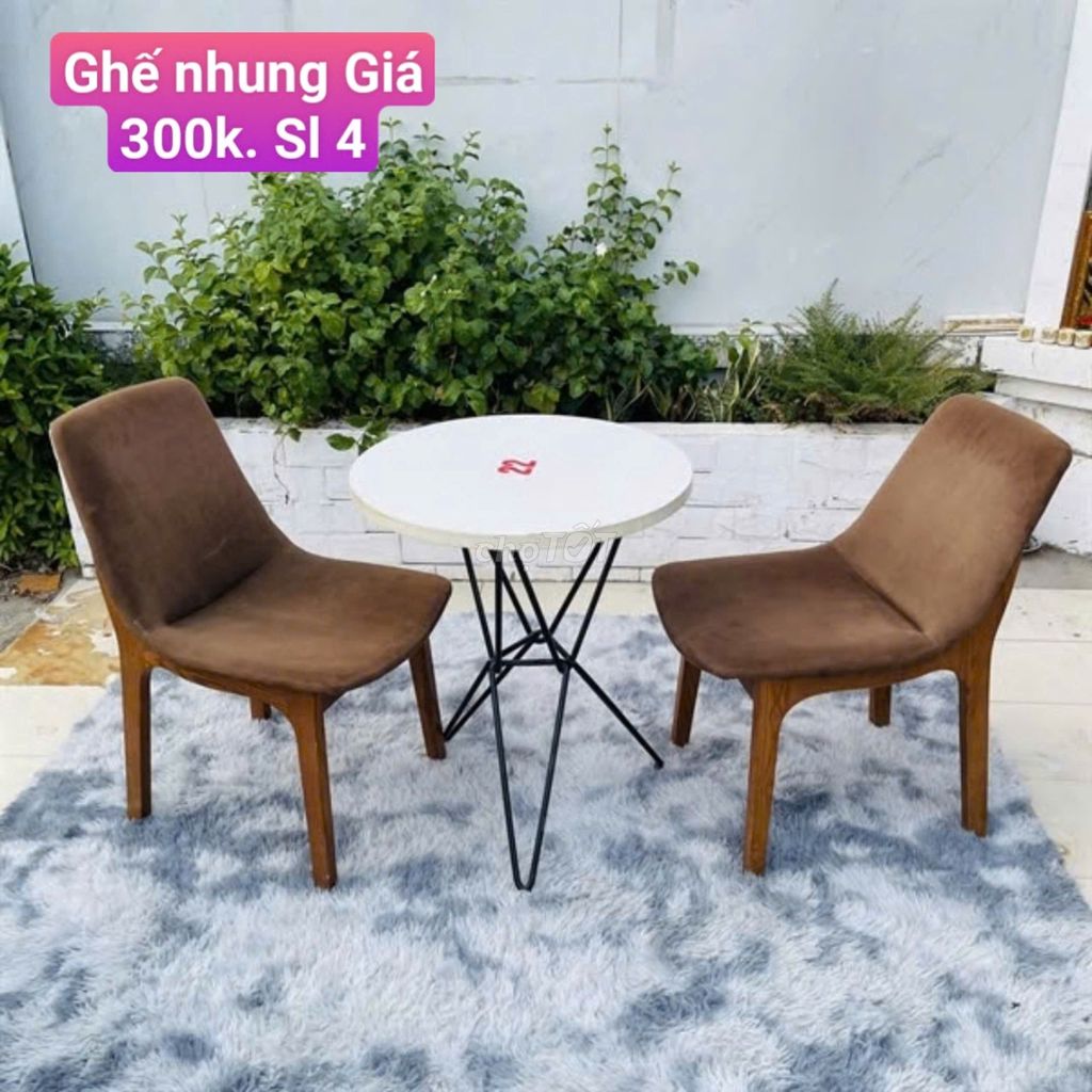 Ghế Nhung Thanh Lý Hàng Tồn Kho Giá Rẻ